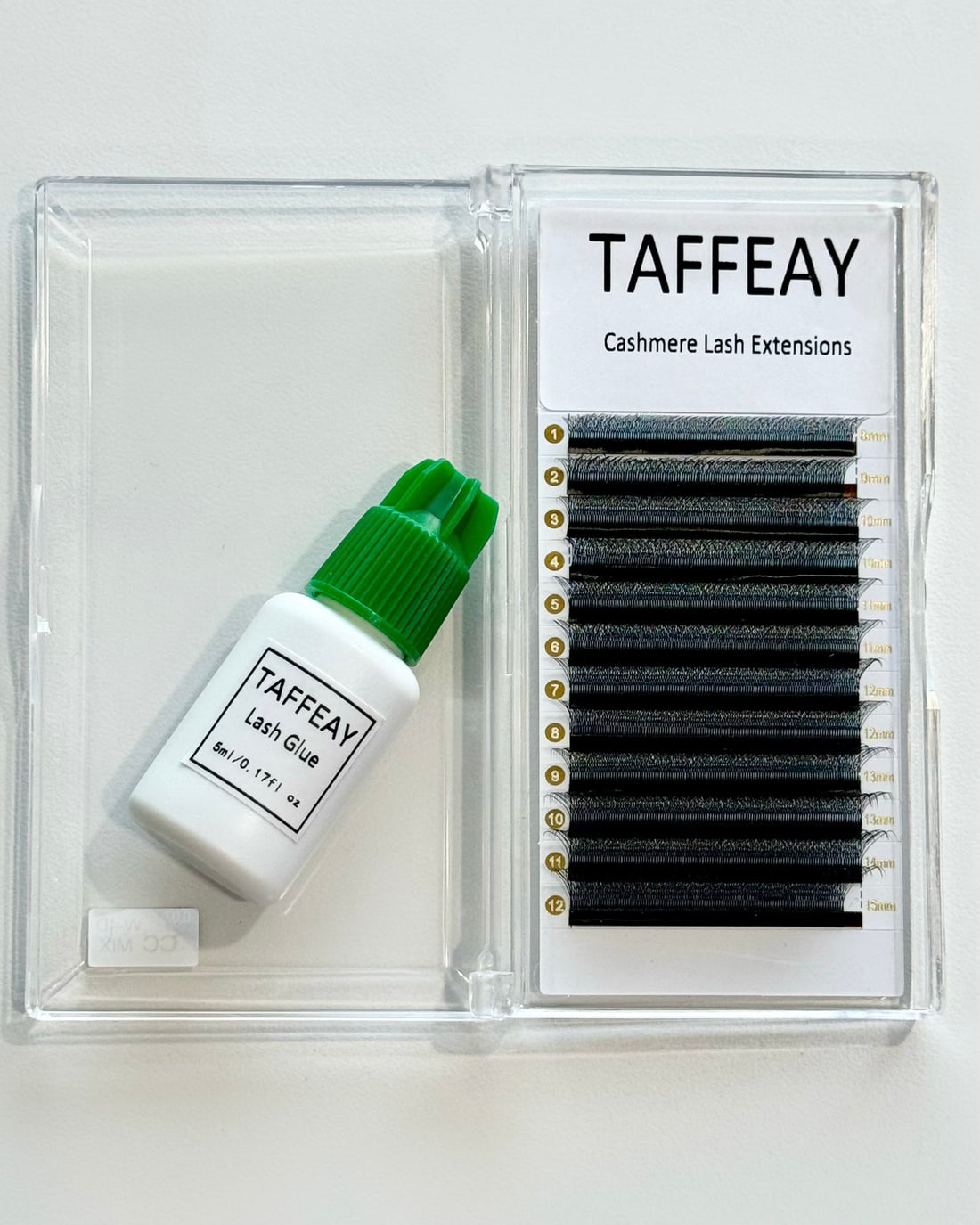 TAFFEAY Cashmere Lashes Extensions &amp;Glue