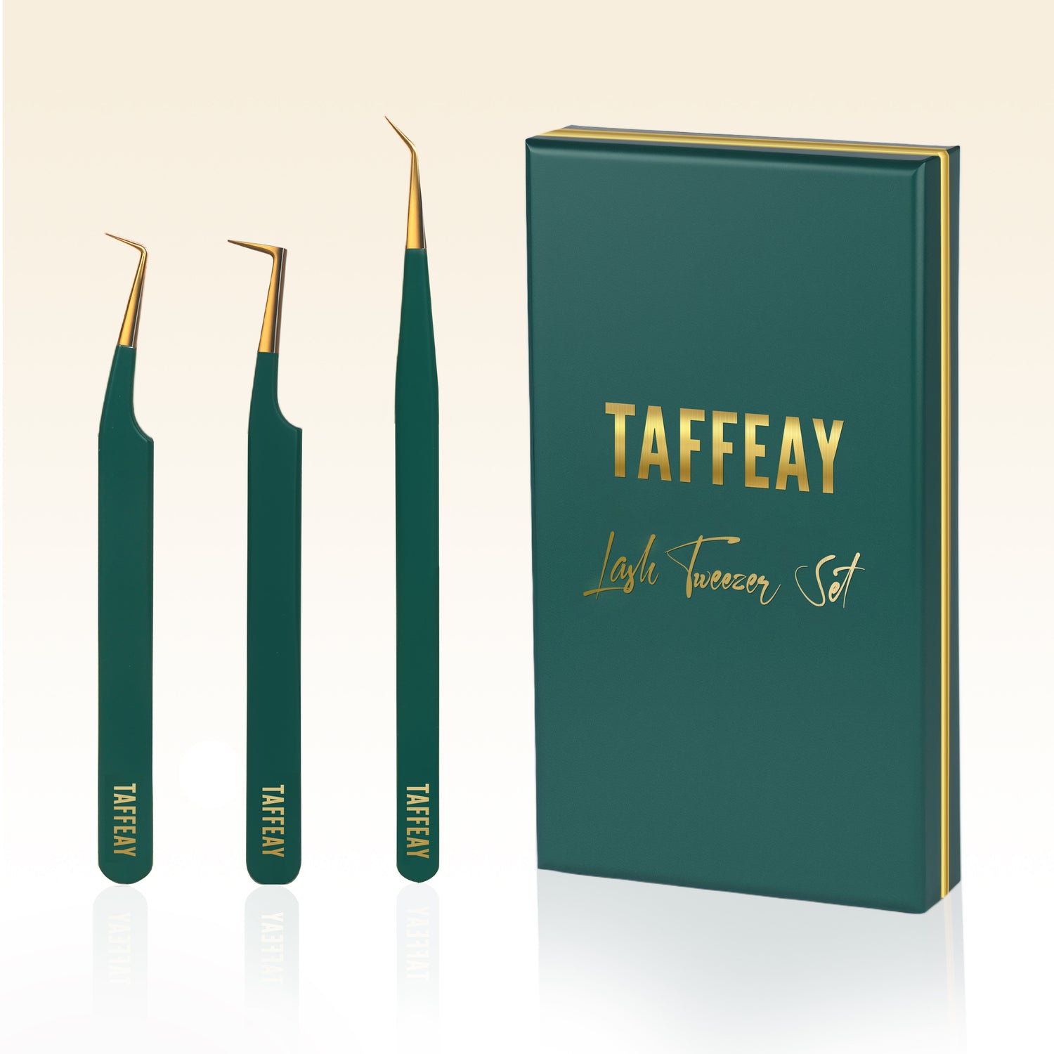 STY-01 Stunning Beauty Flawless Faning Tweezer Pro Set