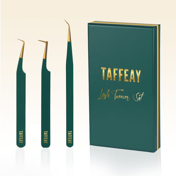 STY-01 Stunning Beauty Flawless Faning Tweezer Pro Set