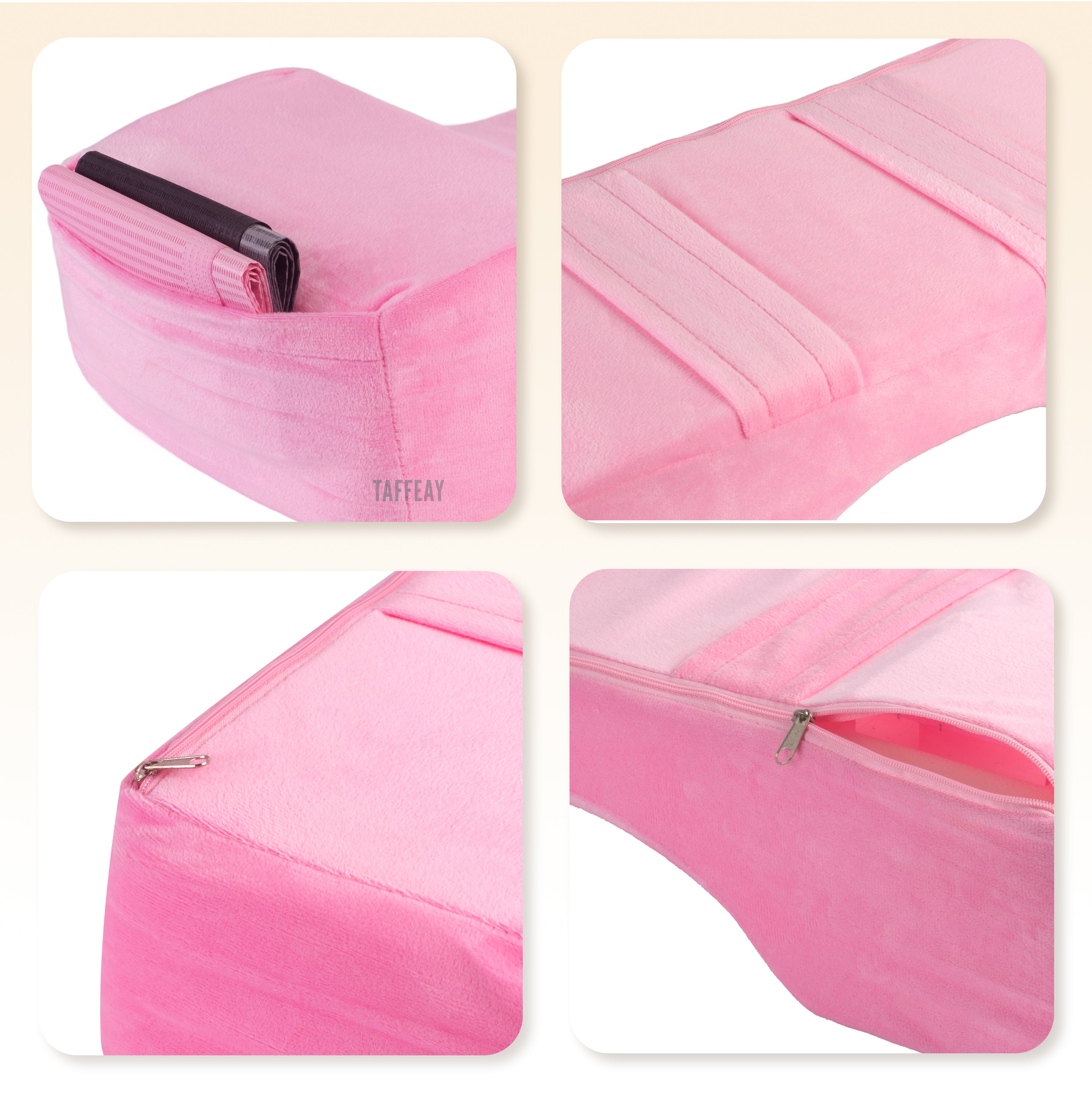Taffeay Lash Extension Velvet Pillow