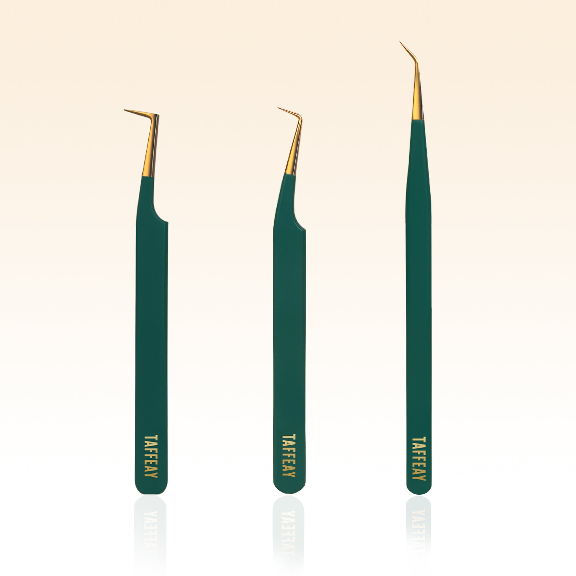STY-01 Stunning Beauty Flawless Faning Tweezer Pro Set