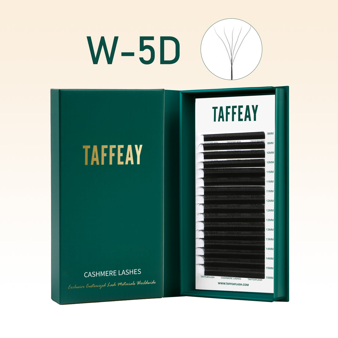 W-5D Shape Eyelash Extensions