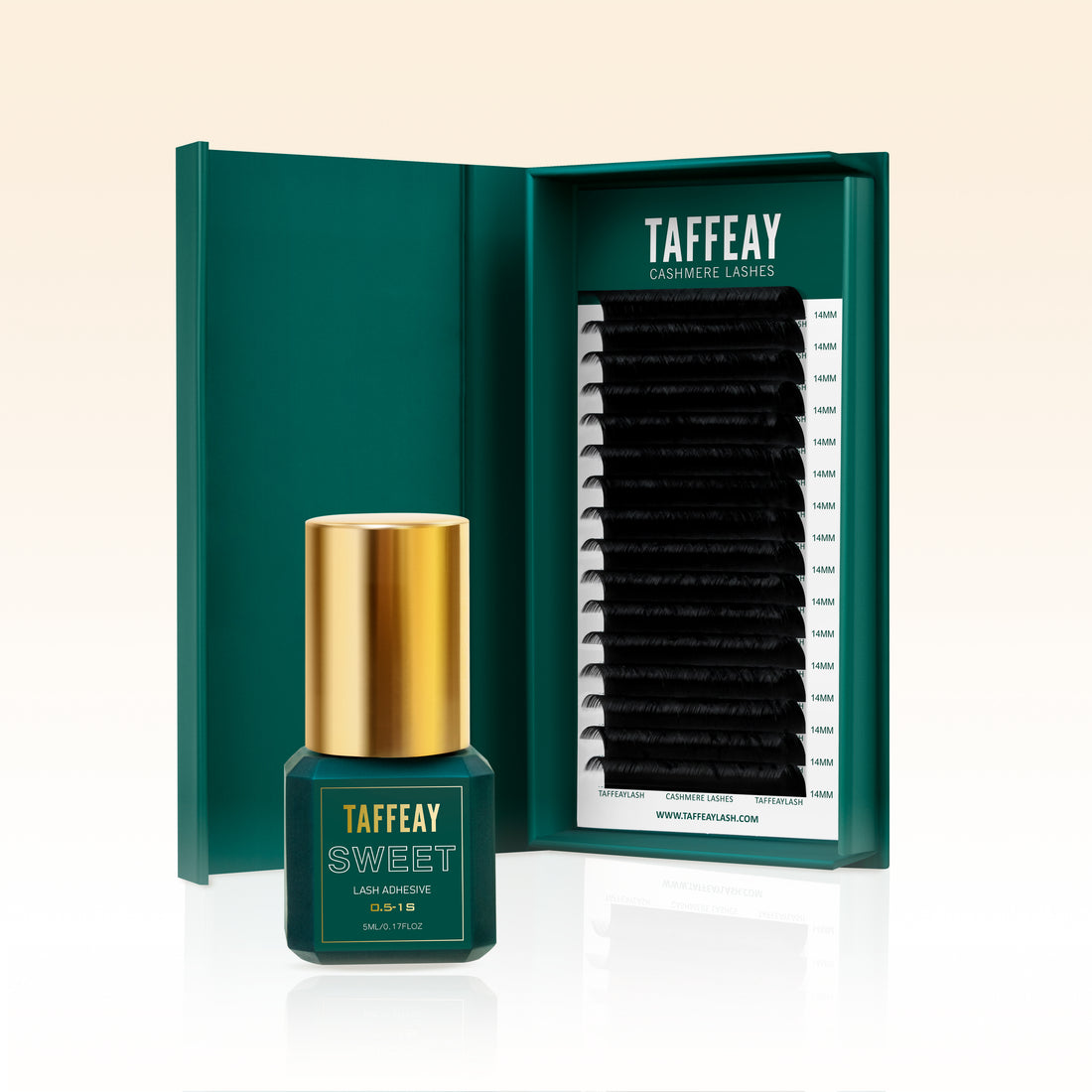 TAFFEAY Cashmere Lashes Extensions &amp;Glue