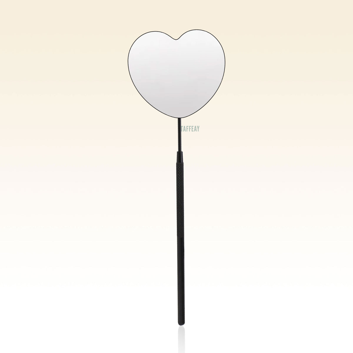 Heart-shaped Rotating Stainless Steel Lash Mirror
