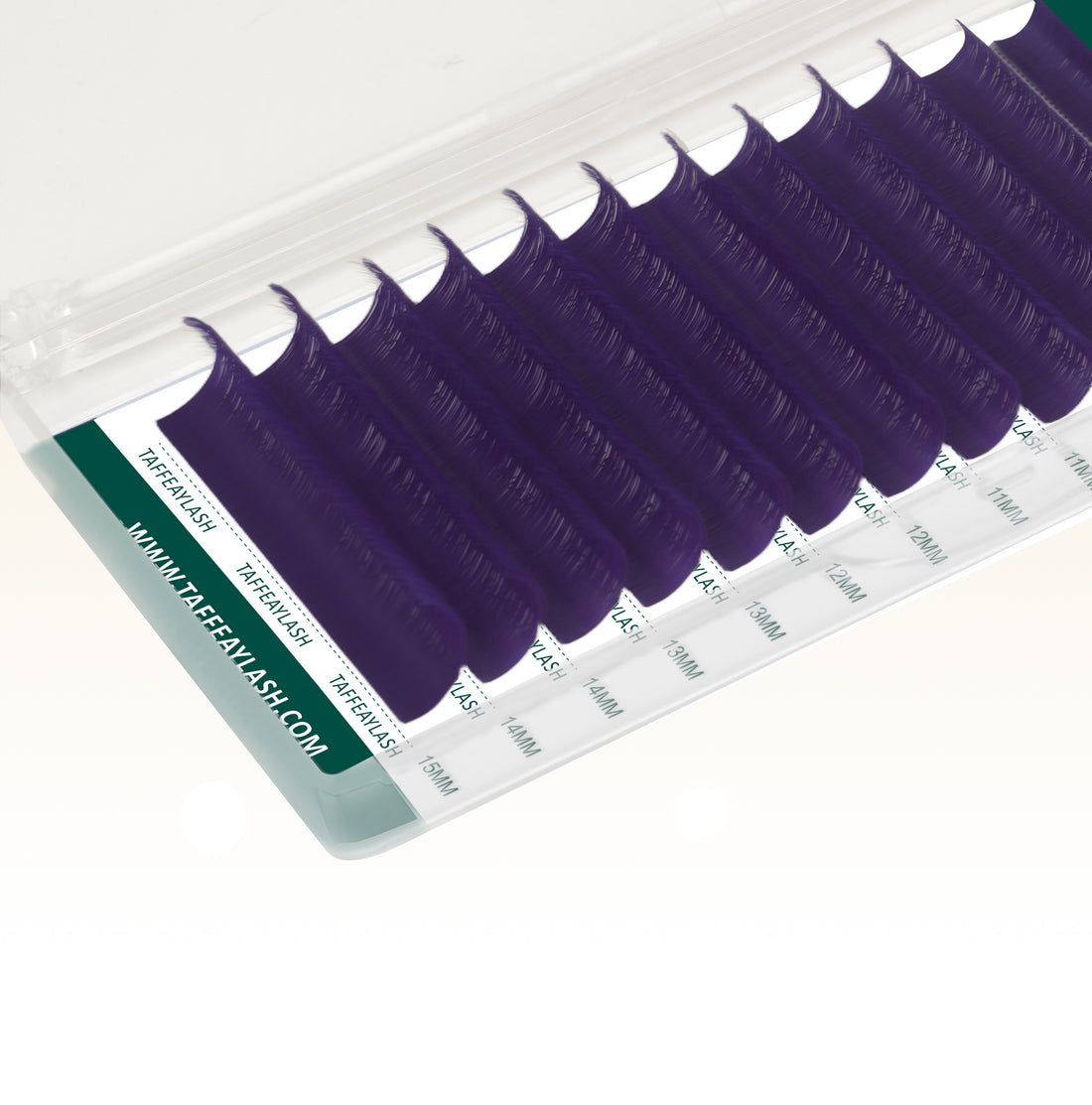 Purple Colored Lashes Extensions