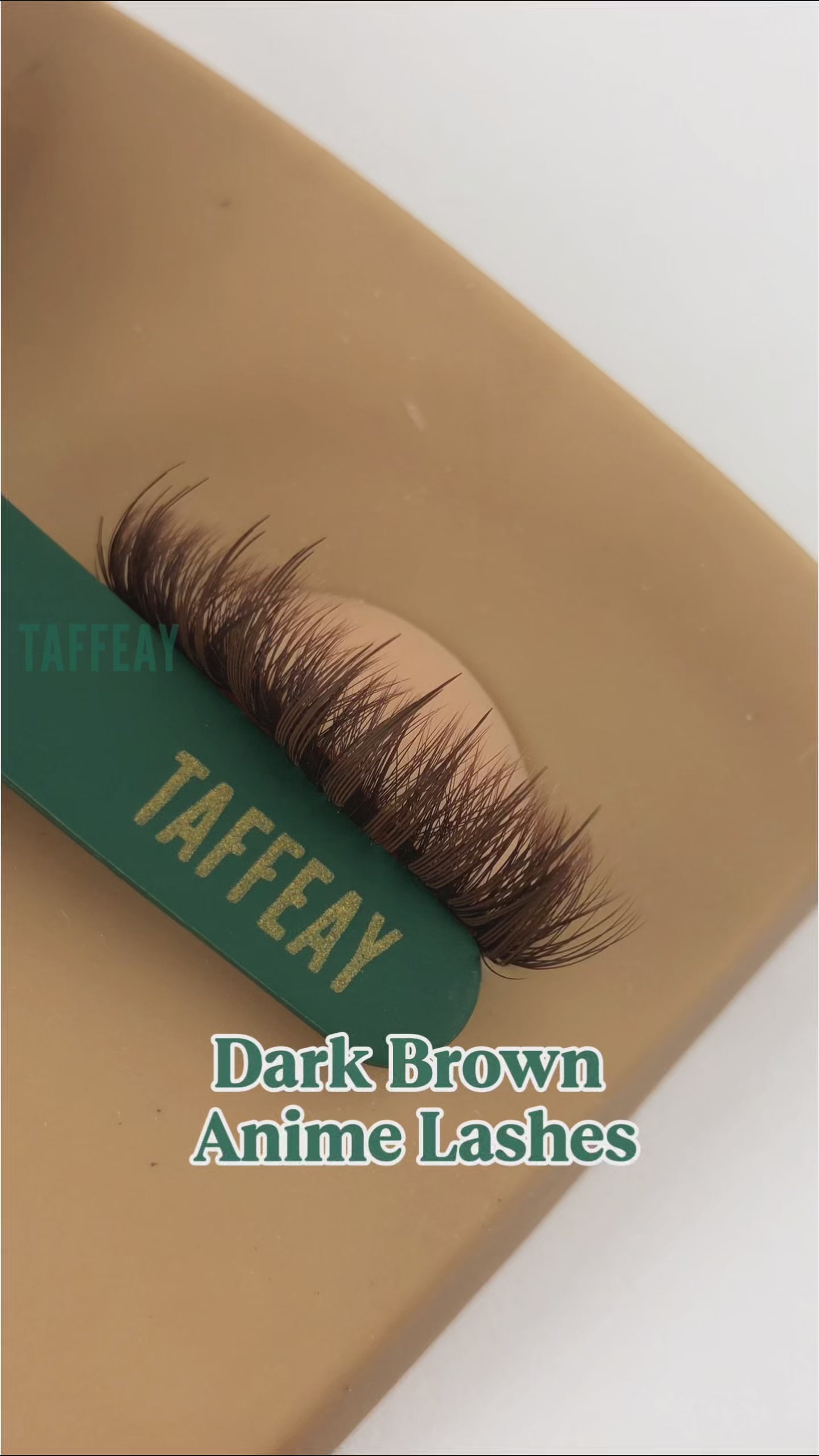 Dark Brown Anime Birdie Lashes
